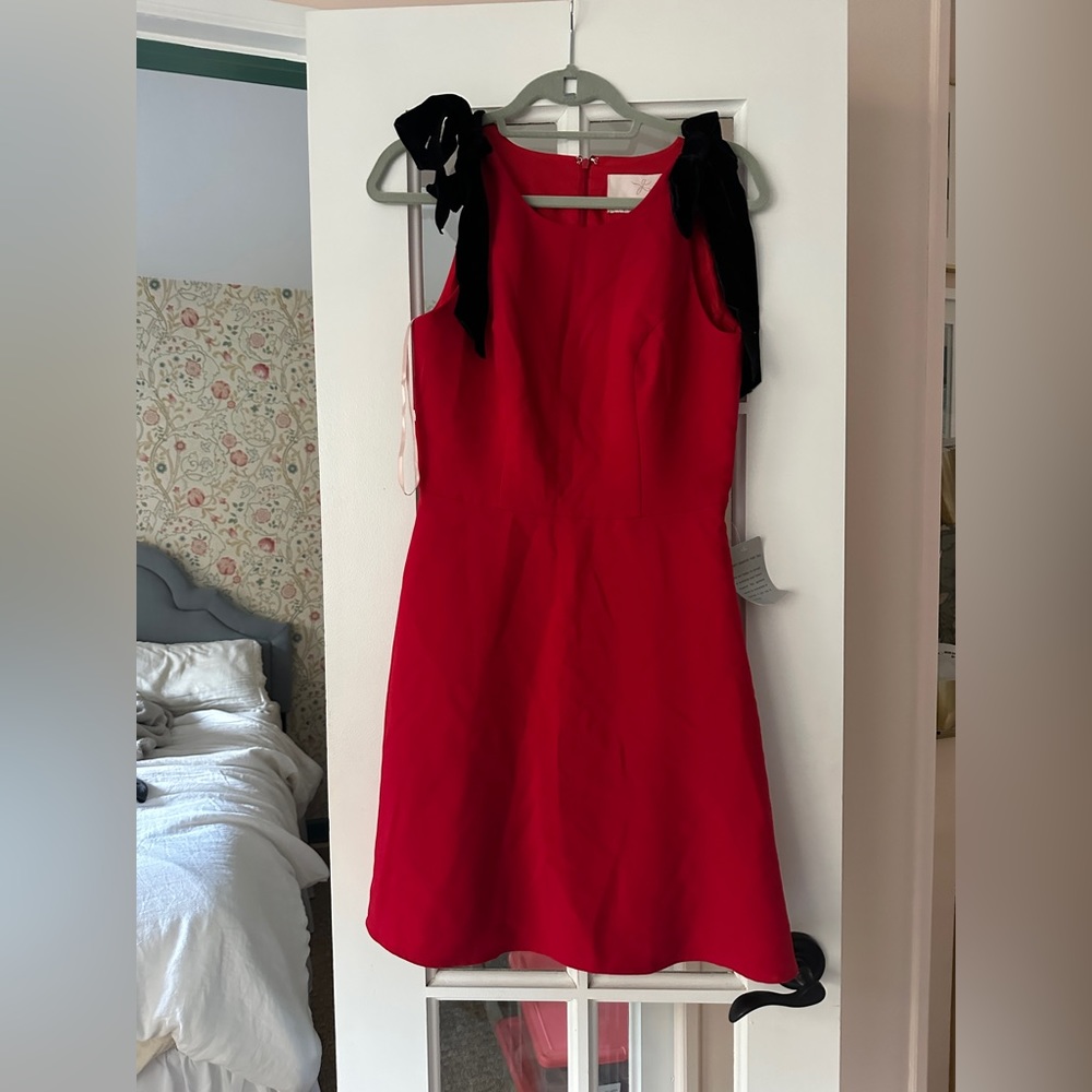 gal meets glam red dress sz 4
